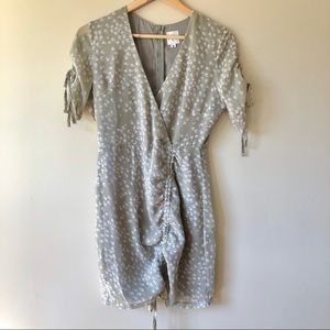 🌟Princess Polly sage green cinch dress